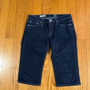 AG Dlue Denim Bermuda Shorts Women’s Size 27